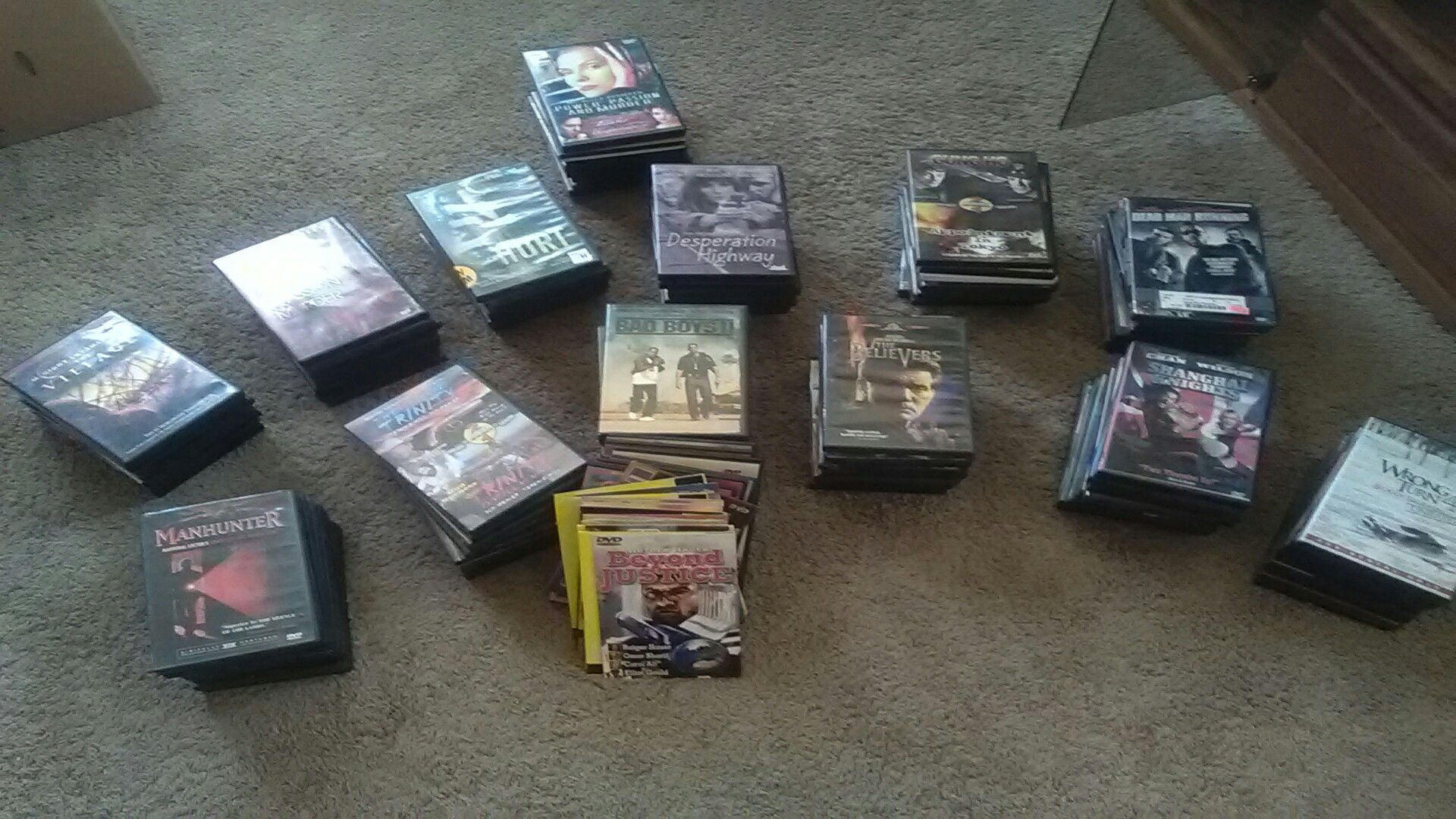 162 DVD's