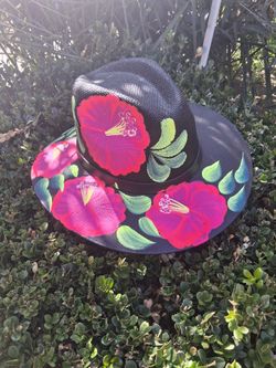 Artisanal Hand Painted Hat