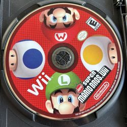 Nintendo Wii New Super Mario Bros. Disc Only Pre-Owned