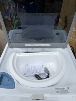 White 2026 Samsung washer