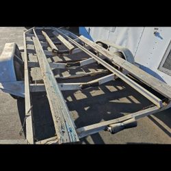 Boat Trailer Galvanized Metal 