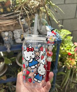 Hello Kitty Cup & Pen 