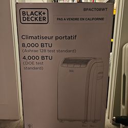 Black And Decker AC Unit - Never Used