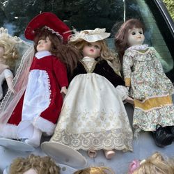 Antique Porcelain Dolls