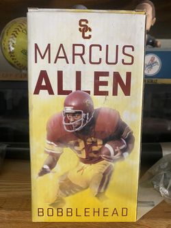 Marcus Allen Rare Bobble head Brand New In The Box 