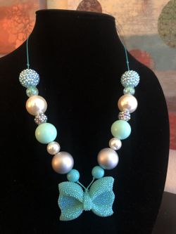 Bubblegum bead necklaces