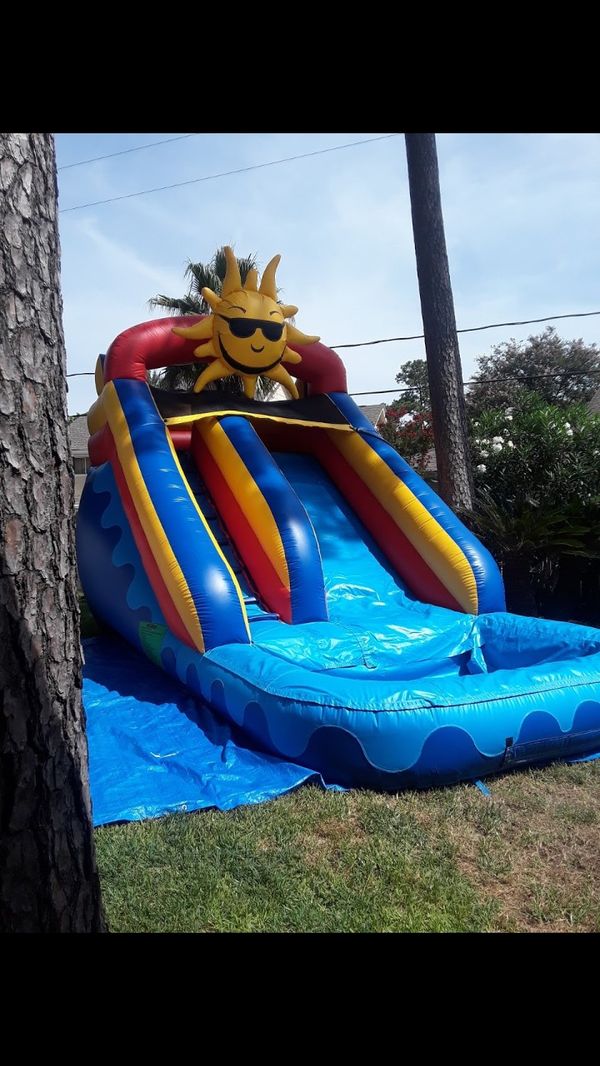 second hand water slides for sale