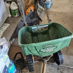 Free Garden Spreader And Shop Vac
