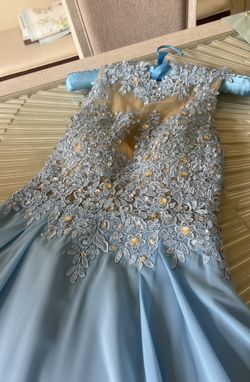 Prom Or Gala Blue Dress