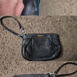 Coach wristlet small purse