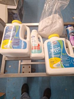 Pool/spa chemicals all in one.