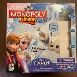 Monopoly, Junior, Frozen Edition
