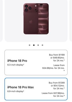 iPhone pro max burgundy
