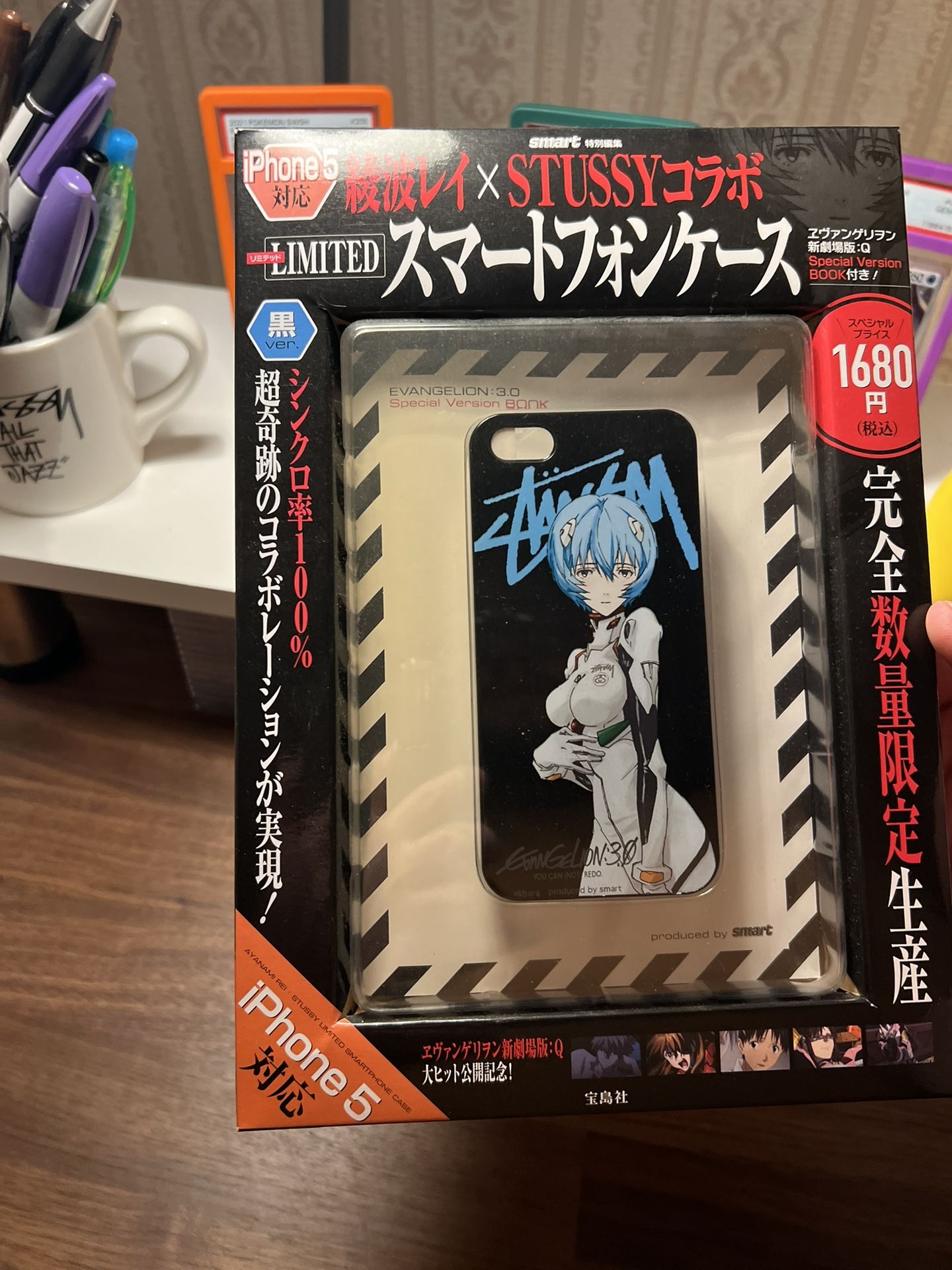 Neon Genesis Evangelion x Stussy phone case