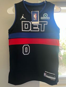Youth Medium Jalen Duren Detroit Pistons Jordan Swingman Jersey