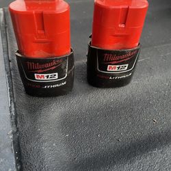 Milwaukee M12 Batteries 