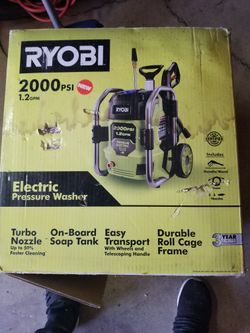 New Electric Power Wash Rioby