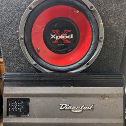 12" Sony Xplod Directed Amplifier 