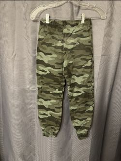 Boys Camo Lined Pants 