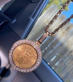 Centenario with 14k diamond bezel!