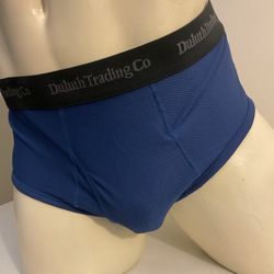 DULUTH - Briefs - XL New No Tags Blue