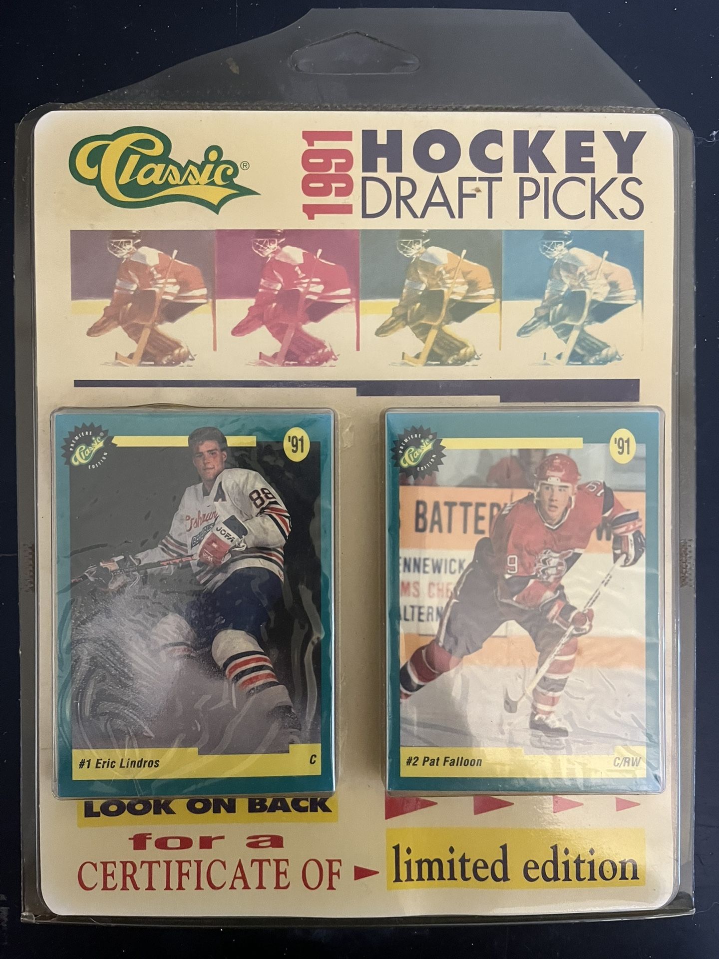 1991 Classic Hockey Draft Picks Cards