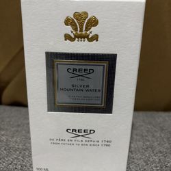 Creed Silver mountain water - 100ml, 3.4fl.oz  BRAND NEW!