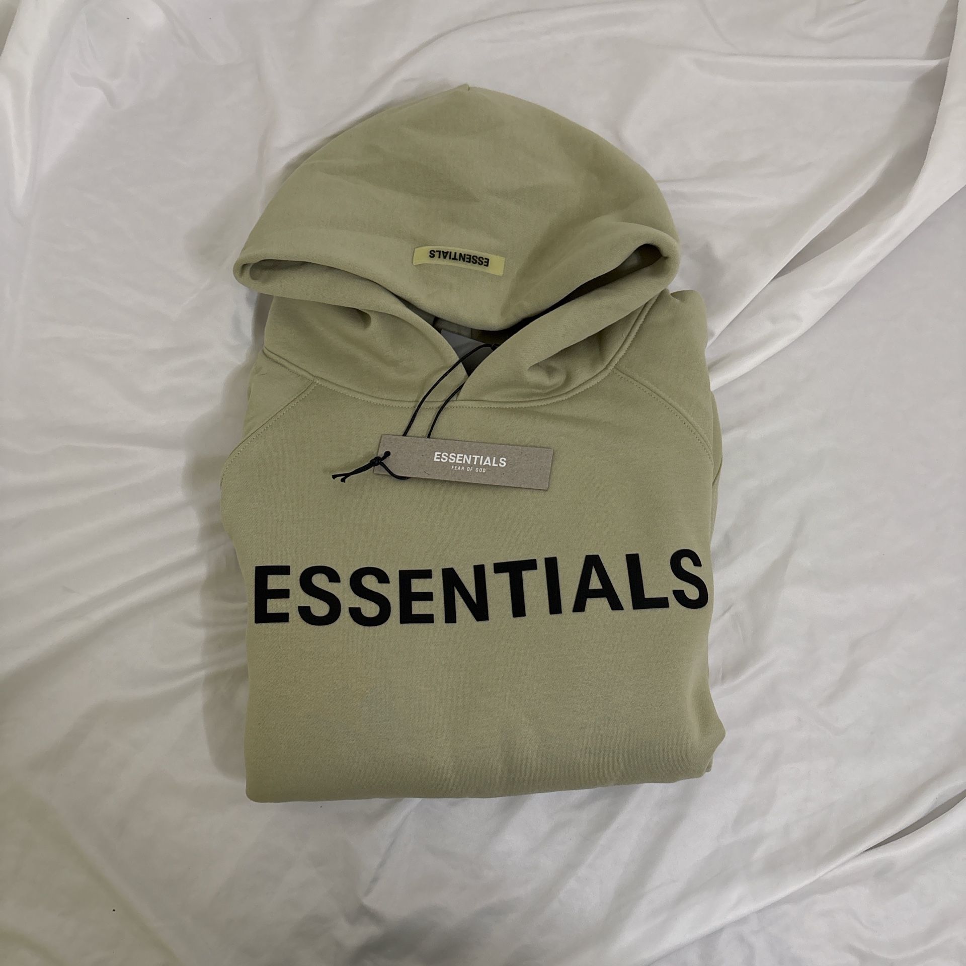 Essentials Hoodie Green Medium