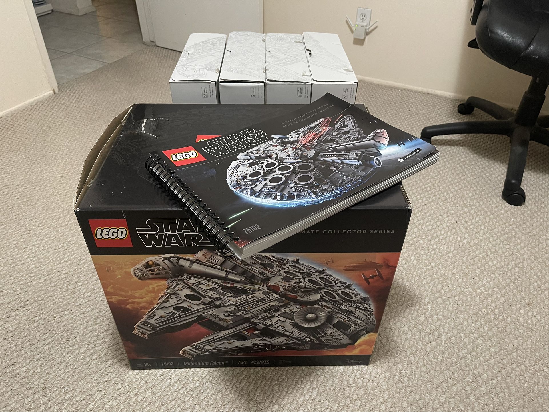 Lego Star Wars Ultimate Collector Series Millennium Falcon BOX and INSTRUCTIONS