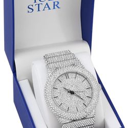 AP Bust Down Iced Out Watch 