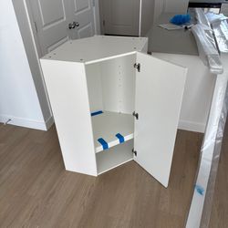 Euro Style Corner Upper cabinet 