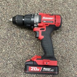 Bauer 20v 1/2” Drill/Driver