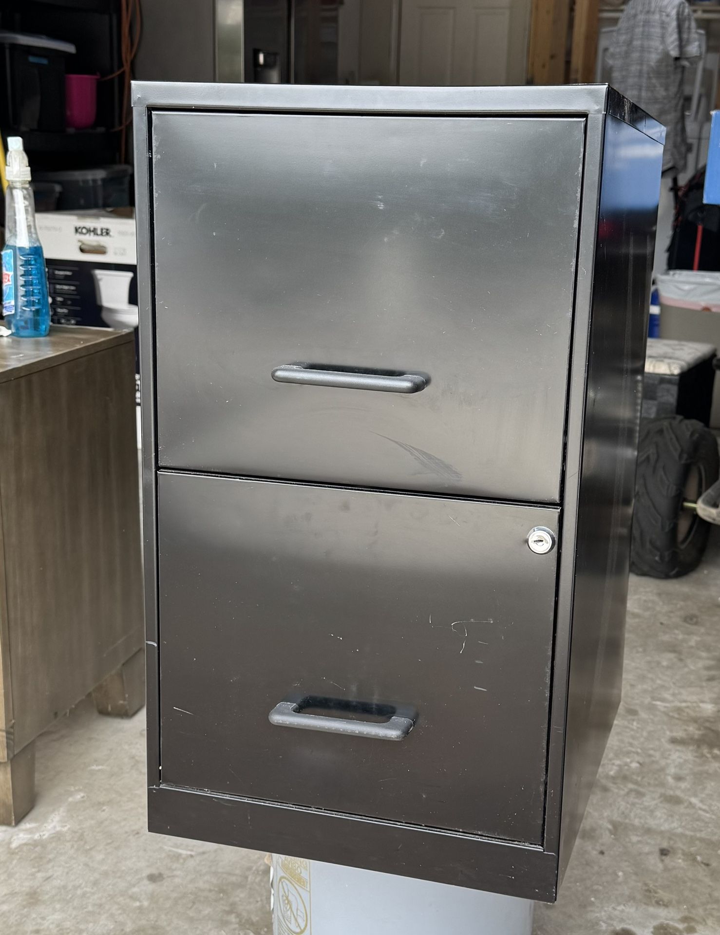 2 Drawer File Cabinet 