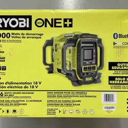NEW! RYOBI RYi818BT One  18V Power Station Battery Inverter Generator