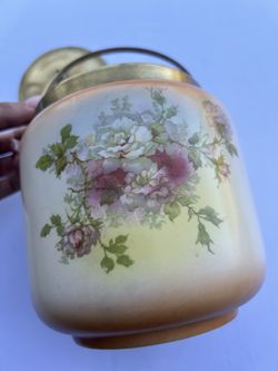 Antique English Biscuit/Cookie Jar