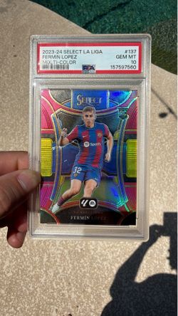 Fermin Lopez Rookie Multi Color Mezannine PSA10