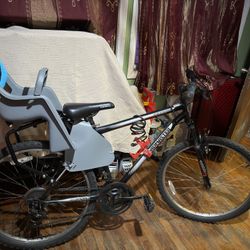 Mountain Bike With Child Seat - RoadMaster 18 Speed