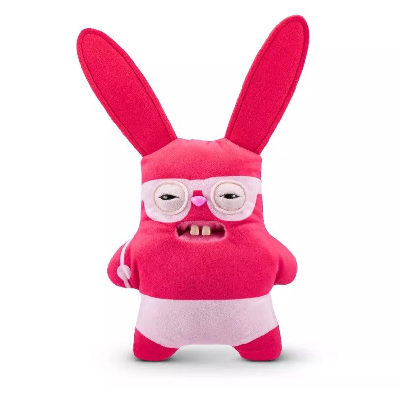 Fuggler 9.4" Vacay Vibes Rabid Rabbit Stuffed Animal - Red