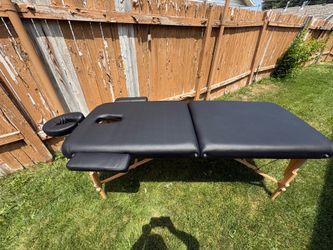 Massage table