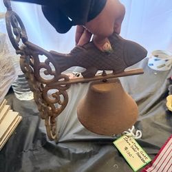 Vintage Cast Iron Fish Dinner Bell