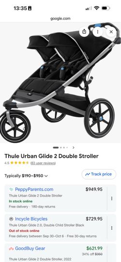 Thule Urban Glide 2 Double Stroller