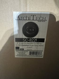 Archi Tech Velar Series 2 Way In Wall Speaker