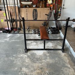 Weights + Lat Machine 