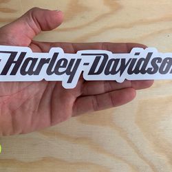 Harley Davidson Motorcycles Sticker Decal 