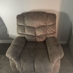 ANJHOME Single Recliner Manual Chair 