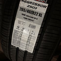 4 brand new 22 inch tires