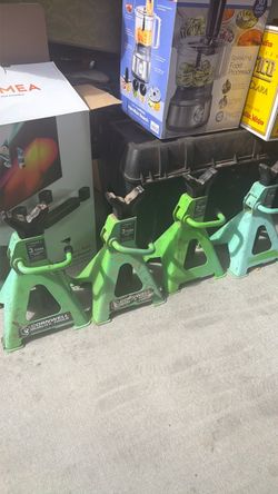 4 Cornwell jackstands 3 ton
