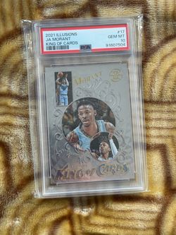 2021 PANINI ILLUSIONS KING OF CARDS #17 JA MORANT KING OF CARDS