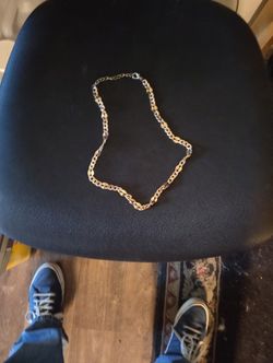 Men's Gold Stainless Steel Necklace