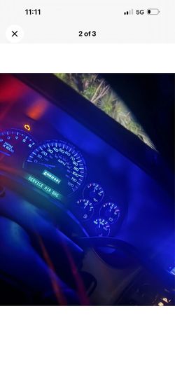 Chevy cluster led light